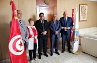 Besuch beim Bürgermeister