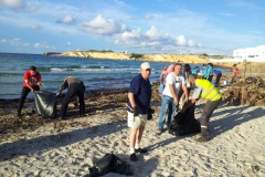 Aufräumen Strand Monastir