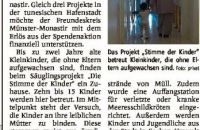 Hilfe für Kinder und die Umwelt