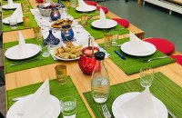 Gedeckte Tafel