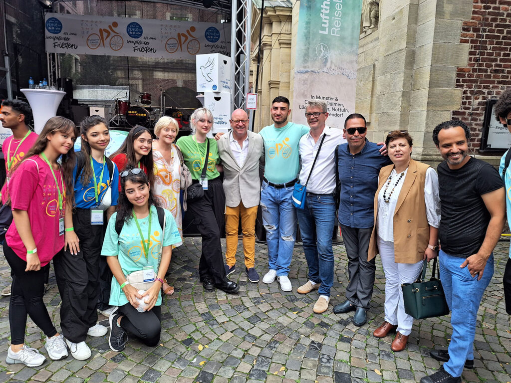 Gruppenbild mit Oberbürgermeister