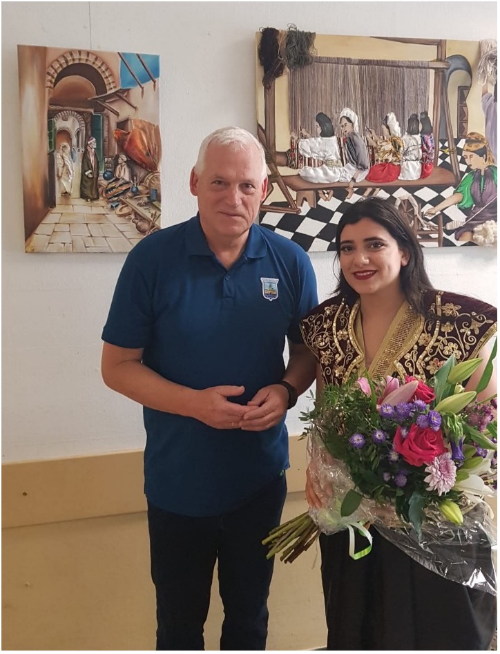 Thomas Kollmann und FatenZrafi